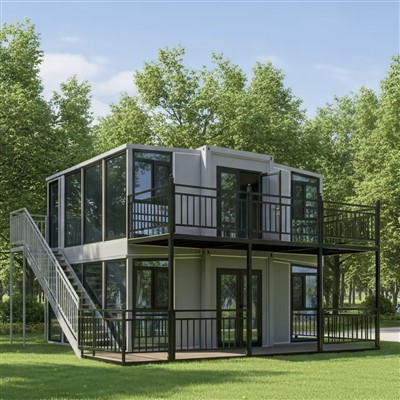 2 Story Expandable Container House
